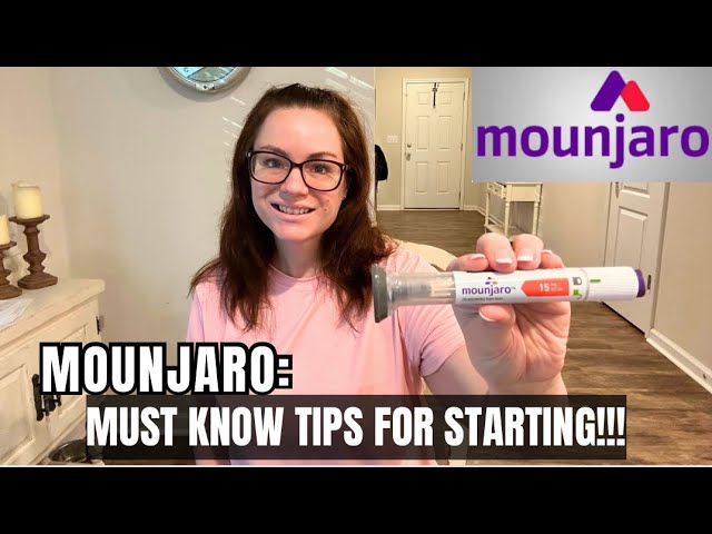 MUST KNOW TIPS FOR STARTING MOUNJARO!  Do these things!!!