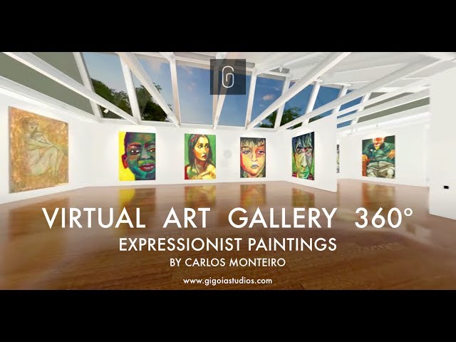 VIRTUAL ART GALLERY - EXPRESSIONIST PAINTINGS BY CARLOS MONTEIRO