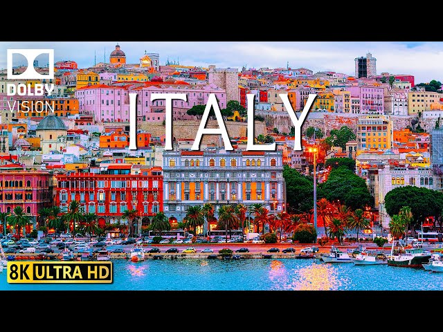 ITALY 8K Video Ultra HD With Soft Piano Music - 60 FPS - 8K Nature Film