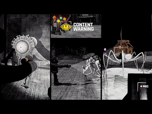 Parody of Lethal Company █ Horror Game "Content Warning" – gameplay █