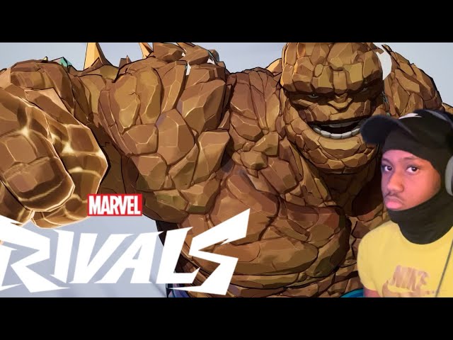 Playing the new “Thing” character was not an easy task (Marvel Rivals)