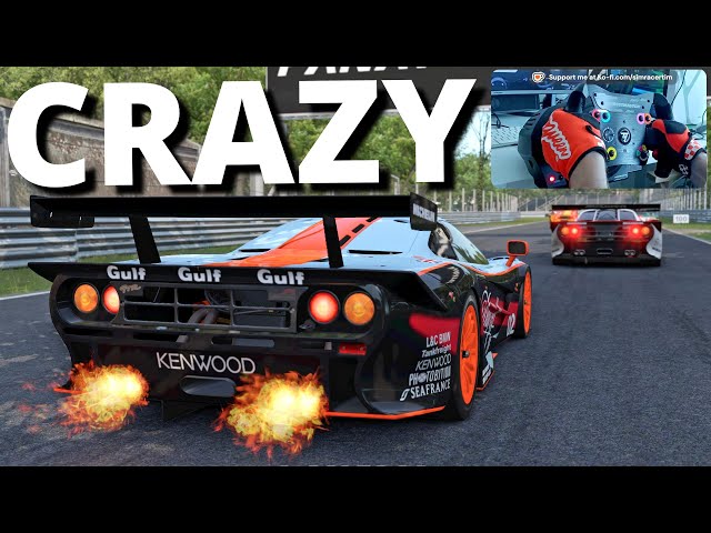 Slippery V12 McLaren Action at Monza – Automobilista 2 Simrace Thrills