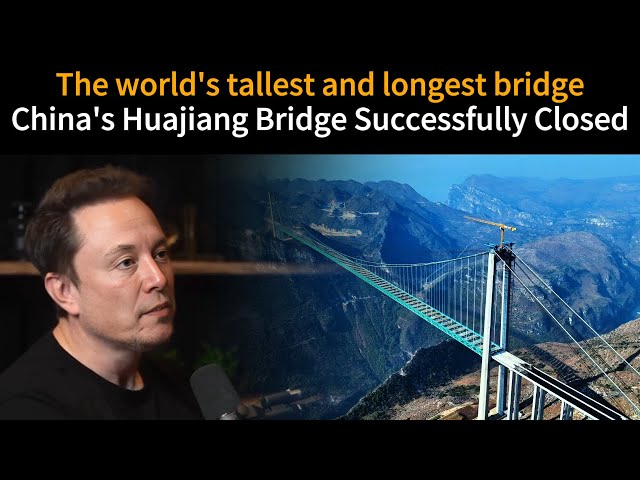 China Breaks Records Again: World's Highest & Longest Bridge Revealed! | MuskTalk007