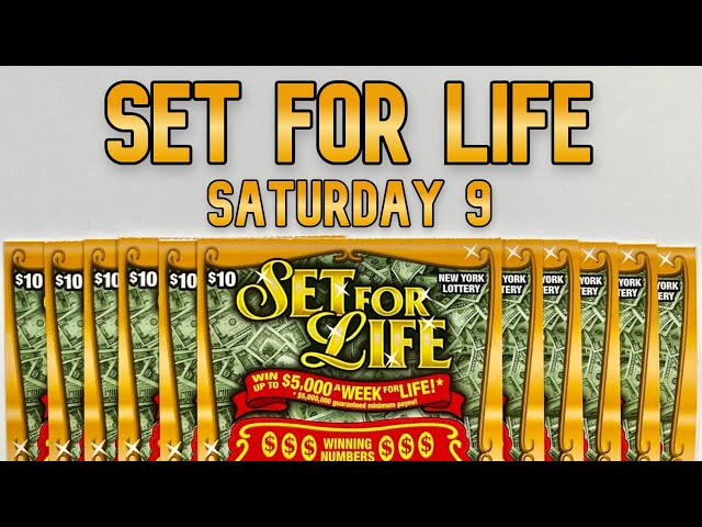 Chasing $5,000 a Week for LIFE with Tickets from the NYS Lotto : Set for Life Saturday Part 9!