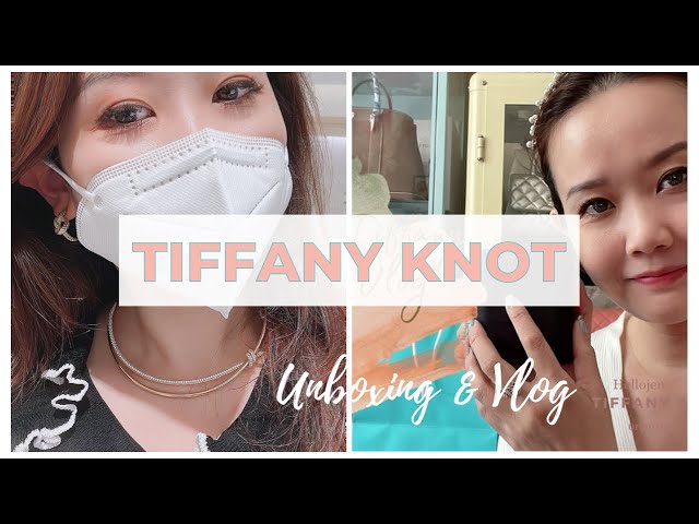 Tiffany Luxury Unboxing, Knot Pendant & shopping Vlog #tiffany2022 #knotcollection