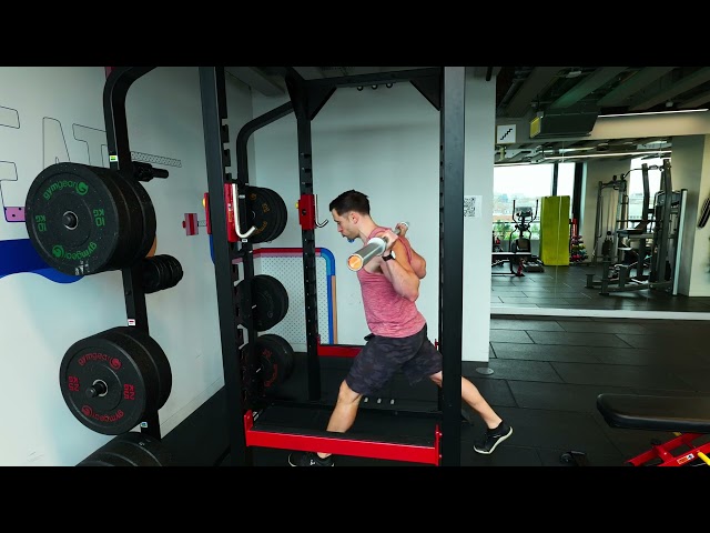 BB ATG split squat