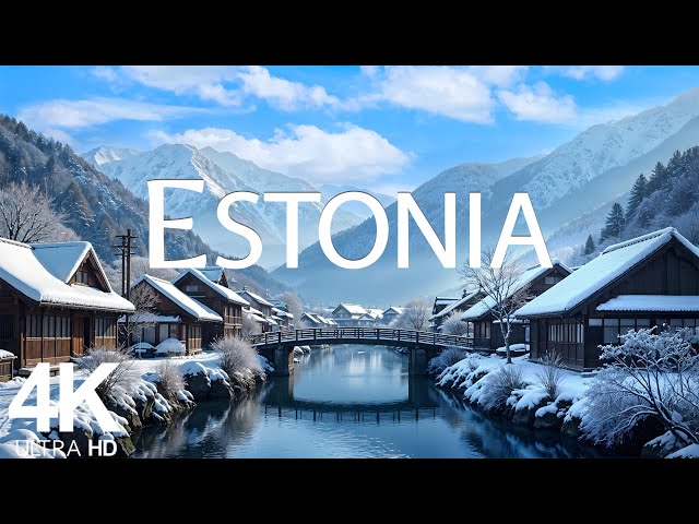 Estonia 4K - Estonia Winter Adventure in a Snowy Wonderland | Amazing Travel