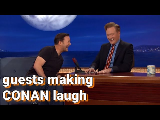 Guests making Conan laugh | COMPILATION