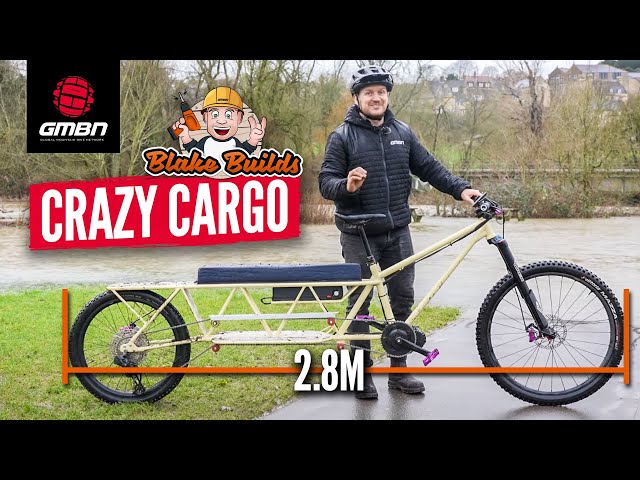 I Built A Super Powerful Cargo Bike In My Garage! | Blake Builds