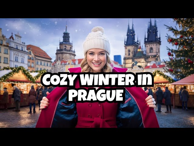 Cozy Christmas in Prague: A Warm Holiday Adventure! 4K HDR