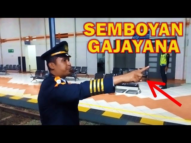 Sahut - Sahutan Semboyan 40, 41, 35 KA 42 Gajayana 2018