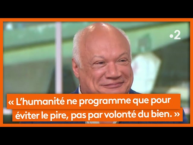 L'invité du jour - Eric-Emmanuel Schmitt donne sa vision de l'évolution de l'humanité.