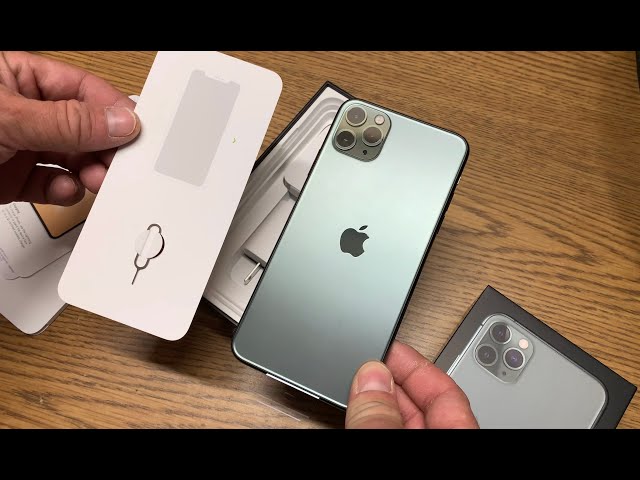 Unboxing iPhone 11 Pro Max Sim-Free 512GB eSIM A2161 MWHC2LL/A | 4K 60FPS - Geeks Who Care