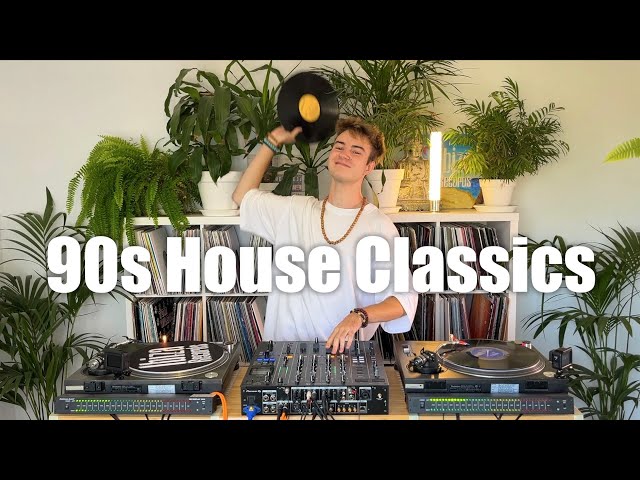 Oldschool 90's House Classics Mix - 100% Vinyl Set