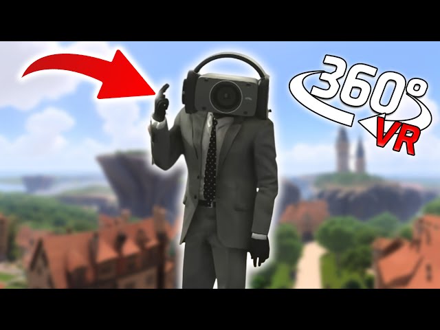 Skibidi Toilet Finding Challenge 360º VR Video - 22