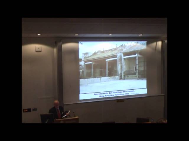 James L. Watson: Salt Water Margin, SOAS, University of London