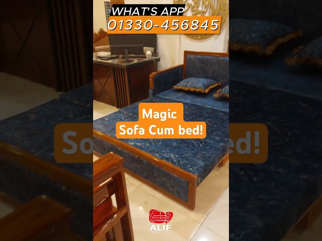 Magic Sofa Cum Bed ! #sofabed #sofakambed #sofacumbed #furniture #furnituredesign