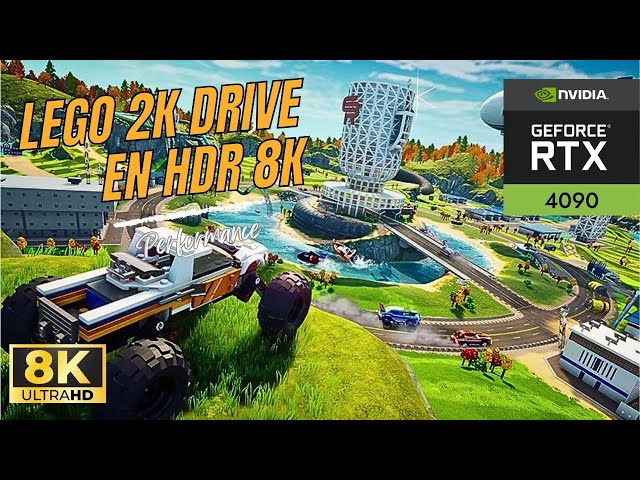 [8K60|HDR|DA] LEGO 2K Drive en 8K HDR dolby atmos | RTX 4090 Max Settings