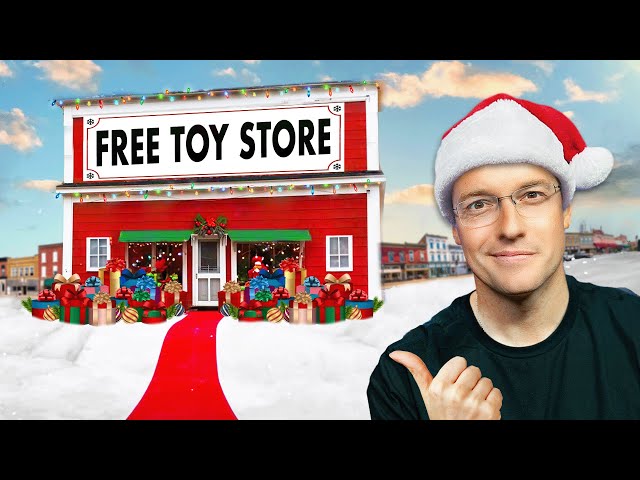 I Built A FREE Toy Store in the Poorest Place In The USA  | What Happened Next Is... Wow