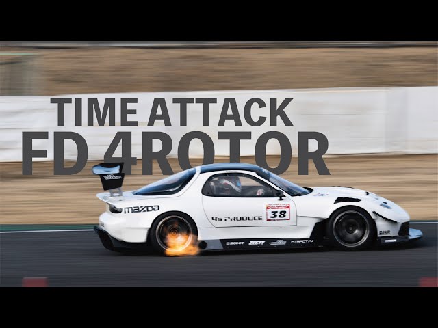 【FD 4ローター】 最速への道！(Attack筑波 2024)