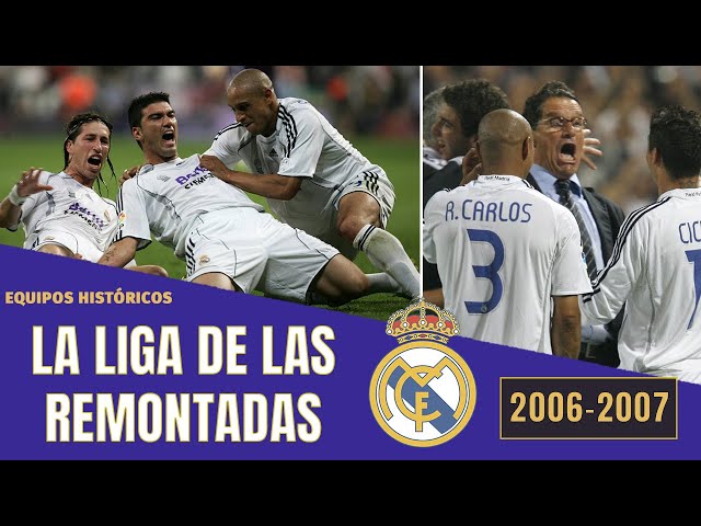 ▷ La LIGA DE LAS REMONTADAS del REAL MADRID de CAPELLO (2006-2007) 🏆 La LIGA del "TAMUDAZO"