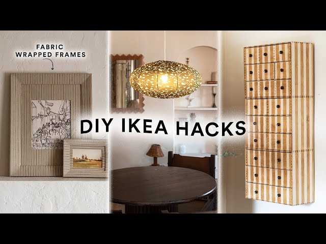 DIY IKEA HACKS You Actually WANT TO MAKE! ✨ Budget Friendly Home Decor ✨