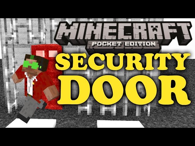 ✔ Minecraft PE: Security Door