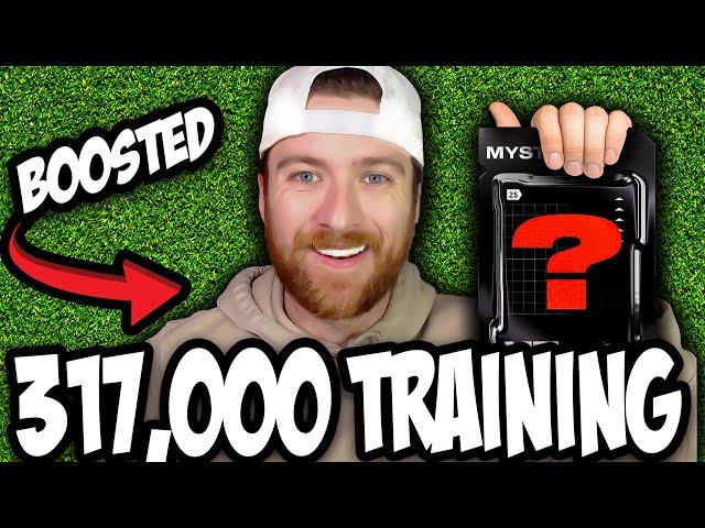 I SPENT 317,000 TRAINING ON BOOSTED MYSTERY PACKS IN MADDEN 25!