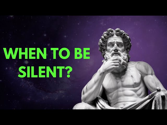 When to Be Silent? 10 Life Lessons from Marcus Aurelius – The Ultimate Stoicism Guide