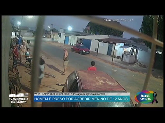 O MUNDO | 11-09 | Homem é preso por agredir Menino de 12 anos