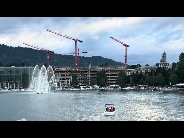 (4K HDR) So Refreshing Lake Zurich or Zürichsee (Zurich Switzerland) P4 #youtube #viralvideo #yt