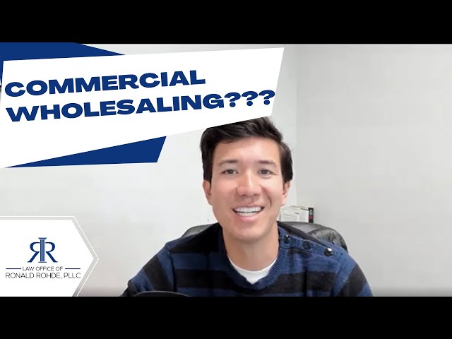 Can you WHOLESALE a COMMERCIAL Property?