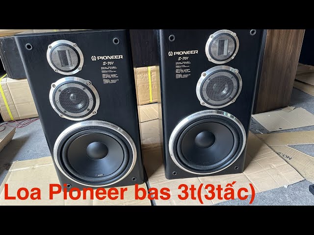 LOA PIONEER S-701 bas 30cm, rẻ hơn 1,6tr so với hiện tại, ae xem tham khảo alo giá tốt nha