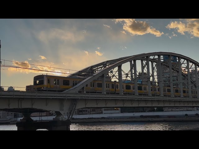 JR東日本E231系 八ﾐﾂB14編成 浅草橋～両国 2025/02/05