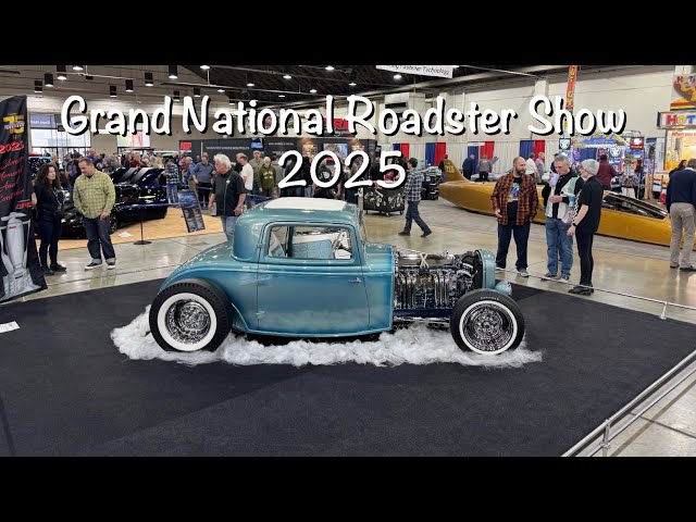 Grand National Roadster Show 2025 inside the buildings