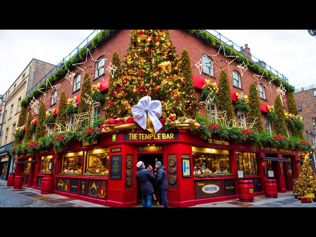 DUBLIN, IRELAND | THE CAPITAL OF PUBS | WALKING TOUR 4K HDR