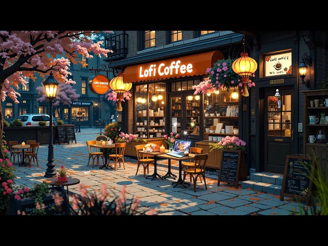 Brewing calm vibes with Spring Lo-fi Coffee ~ Lofi beats for study, work, relax