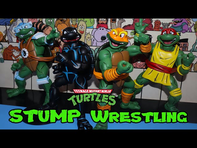 NECA TMNT Adventures Stump Wrestling 4 Pack | Archie Comics Figure Review - Best of 2024