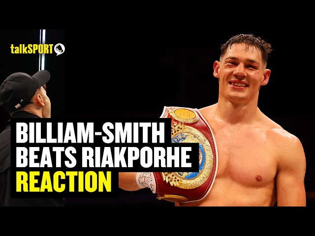 BILLAM-SMITH BEATS RIAKPORHE! 🔥 talkSPORT Watchalong REACTS To EPIC Night At Selhurst Park 🥊