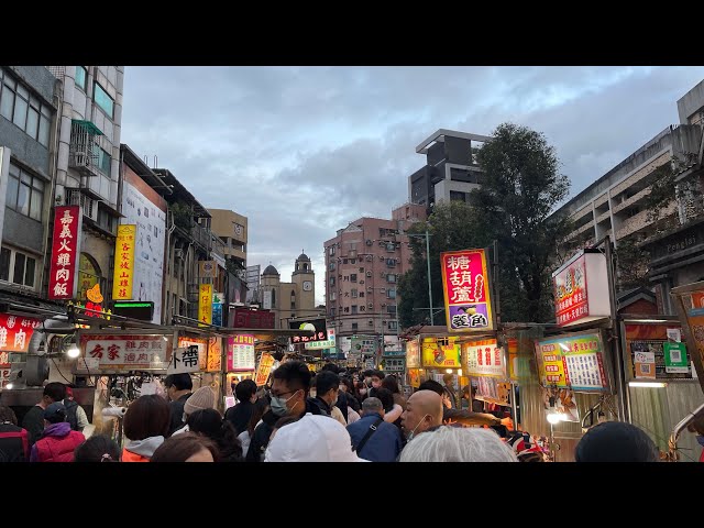 【VR】Virtual Tour of Ningxia Night Market - Taipei's Best Street Food Destination in 360 VR2