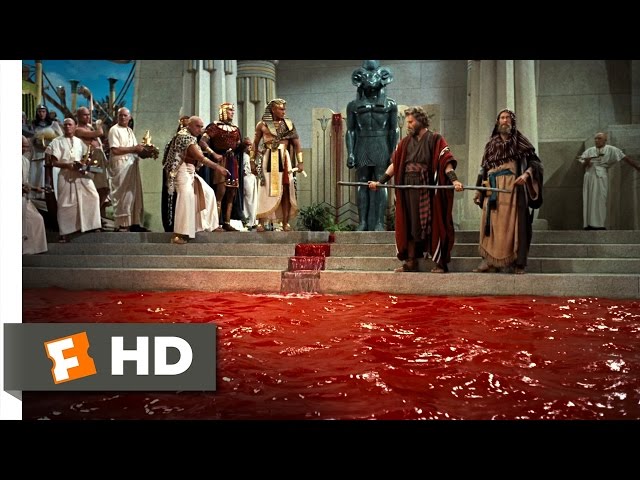 The Ten Commandments (3/10) Movie CLIP - Moses Turns Water Into Blood (1956) HD