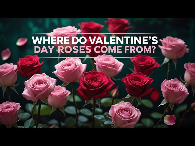 Where Do Valentine’s Day Roses Come From? | The Journey Behind the Blooms 💌