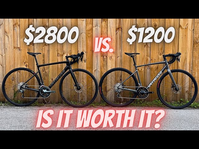 CARBON FIBER vs. ALUMINUM ROAD BIKES (WHATS THE DIFFERENCE?)