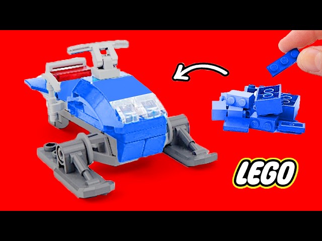 EASY LEGO Snow Machine How To Build Tutorial Instructions