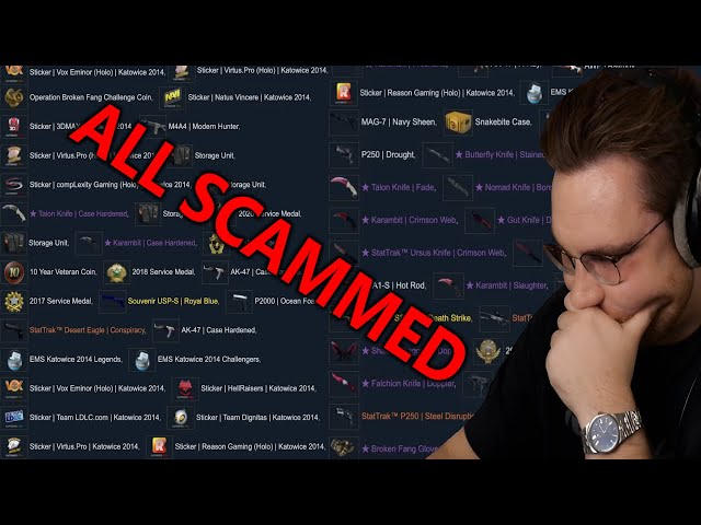 ohnePixel reacts to the BIGGEST scam in CS:GO history