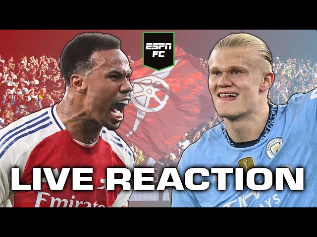 Arsenal DESTROY Manchester City: LIVE REACTION 🔥 | Premier League | ESPN FC