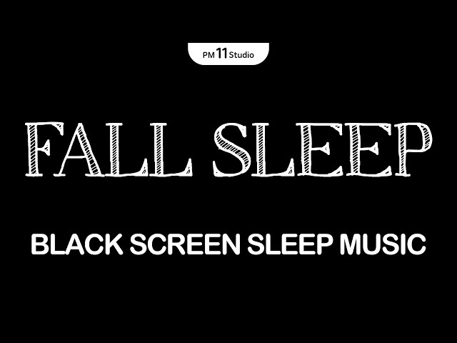 Fall Asleep Fast 24/7 Live Stream | Sleep Music for Relaxing, Deep Sleep | Black Screen