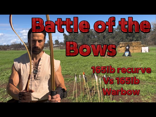 Let’s settle the longbow vs recurve debate!