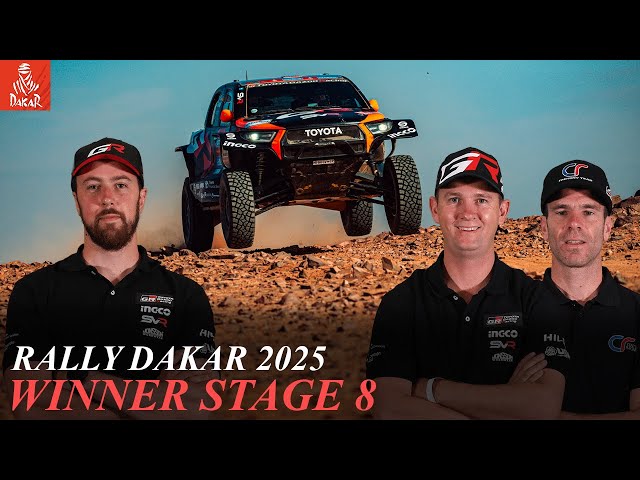 Stage 8 Results Dakar Rally 2025 - Cars. Henk Lategan Wins Stage