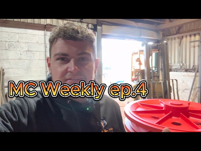 MC weekly ep4: Moulding a 6ft Sheave and Replacing a Broken Fireplace Grill!